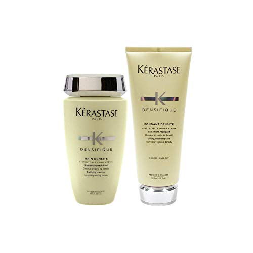 Kerastase Densifique Bain Densite 8.5 oz. and Fondant Densite 6.8 oz. Combo Pack