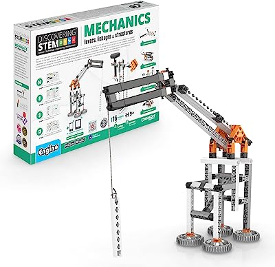 Book Cover Engino Discovering Stem: Levers, Linkages & Structures Building Kit