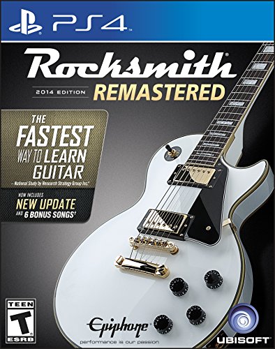 Book Cover Rocksmith 2014 Edition Remastered - PlayStation 4 Standard Edition