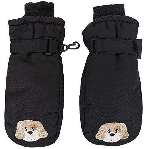 Simpli Kids Children's Winter Waterproof Ski Mittens,Animal