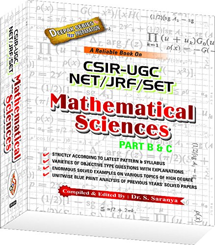 UGC NET/JRF/SET Mathematical Science Paper- II & III