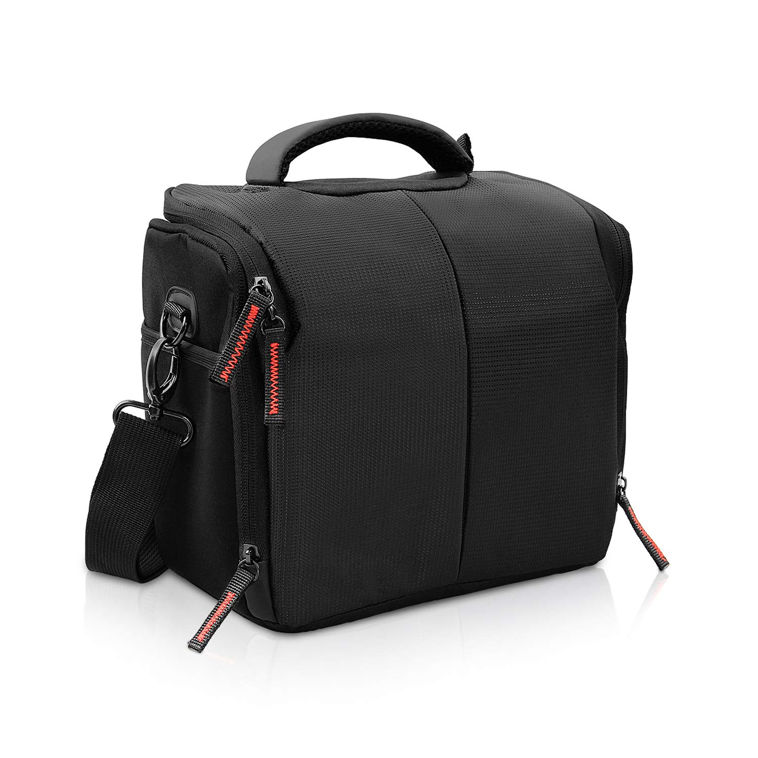 FOSOTO Camera Case Bag Compatible for Nikon D3300 D3400 D5300 D5500 D5600 D7200 D7100 D500 D90 D60 D750 D810 D610,Canon EOS Rebel T5i T6 T7i XT SL1 T3i T4 70D 80D 5D Mark 6D 7D,Sony a99II SLR Camera