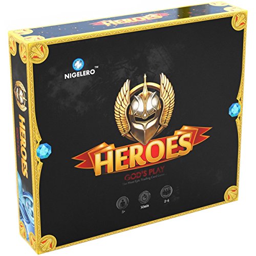 NIGELERO Heroes: God's Play Card Board Game