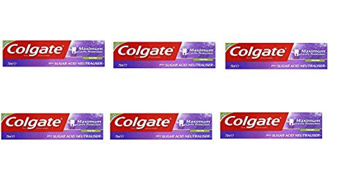 Colgate Maximum Cavity Protection, Remineraliztion, with Sugar Acid Neutralizer (European Import) - 6 COUNT