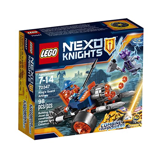 Book Cover LEGO Nexo Knights King's Guard Artillery 70347 Building Kit (98 Piece)