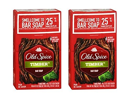 Old Spice Bar Soap"Timber" 12-Pack