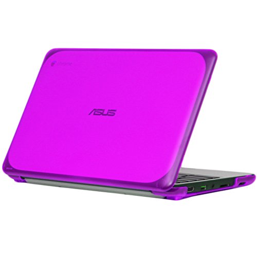iPearl mCover Hard Shell Case for 11.6" ASUS Chromebook C202SA Series Laptop (Purple)