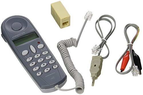Telecom Check Telephone Line Dedicated Check Line Survey Line Machine CHINO-E C019 Tester to Alligator Clip Set Equipment