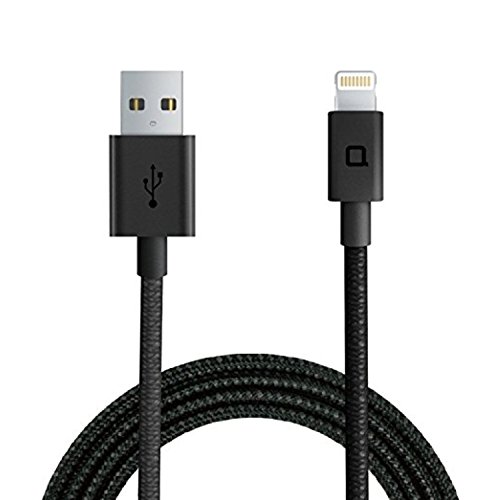 nonda LC33BKRN ZUS Super Duty Lightning Cable for iPhone, iPad, iPod (Black)