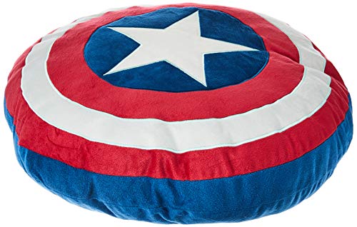 Book Cover Marvel Captain America 'Civil War' Shield Decorative Pillow, 1 Count (Pack of 1)