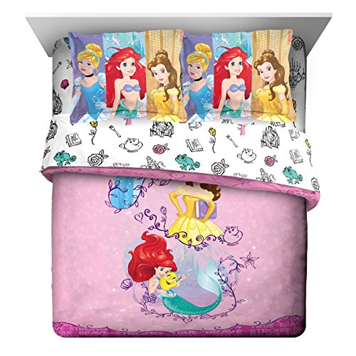 Book Cover Disney Princess 'Friendship Adventures' 7 Piece Full Bed In A Bag