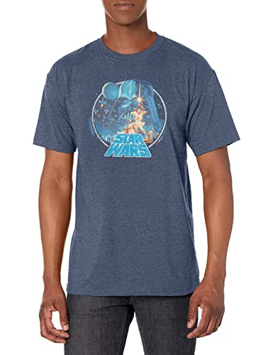 STAR WARS mens Vintage Victory Graphic T-shirt T Shirt