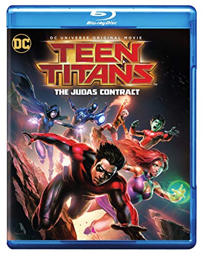 Book Cover Teen Titans: Judas Contract (Blu-ray + DVD + UltraViolet Combo)