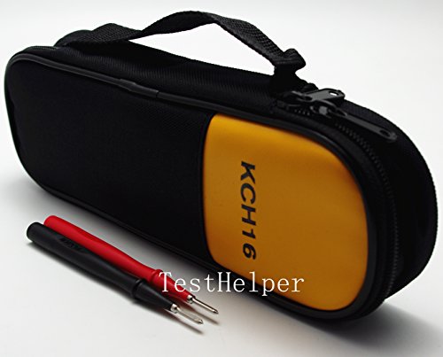 TestHelper Test Probe + Carry Soft Case Bag KCH16 Use For Clamp MeteVoltage Current Electrical Tester Clamp meter T5-600 T5-1000 T6-600 T6-1000