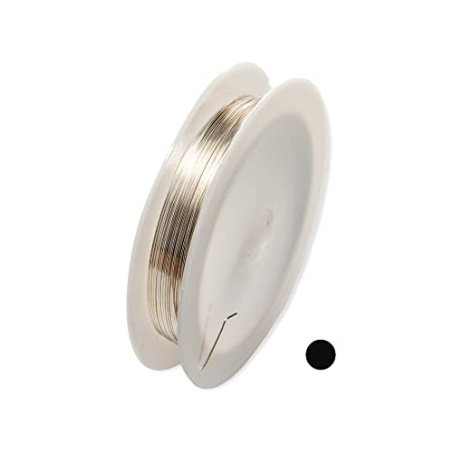 28 Gauge, 925 Sterling Silver Wire (Round) Dead Soft Made in USA - 1 Ounce (120FT) by CRAFT WIRE