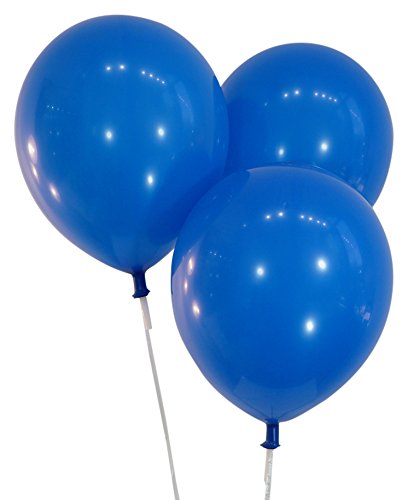 Creative Balloons 12" Latex Balloons - Pack of 100 Pieces - Decorator Royal Blue