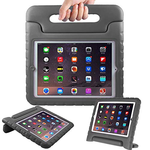 AVAWO Kids Case for (iPad 2 3 4Old Model) - Light Weight Shock Proof Convertible Handle Stand Kids Friendly for iPad 2, iPad 3rd Generation, iPad 4th Generation Tablet - Black