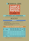Oswaal CBSE Sample Question Papers For Class 11 Biology (For 2017 Exams)