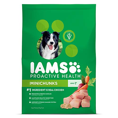 Iams Proactive Health Adult Minichunks Dry Dog Food Chicken, 40 Lb. Bag