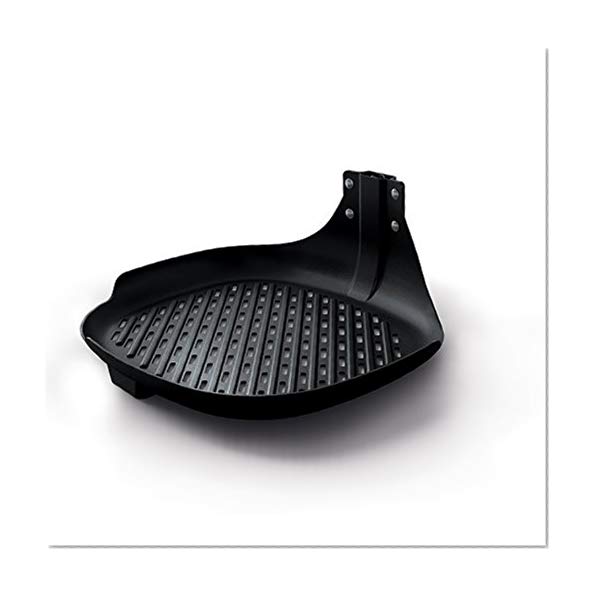 Philips HD9940/00 Plaque de cuisson spéciale barbecue/grill pour Airfryer Noir