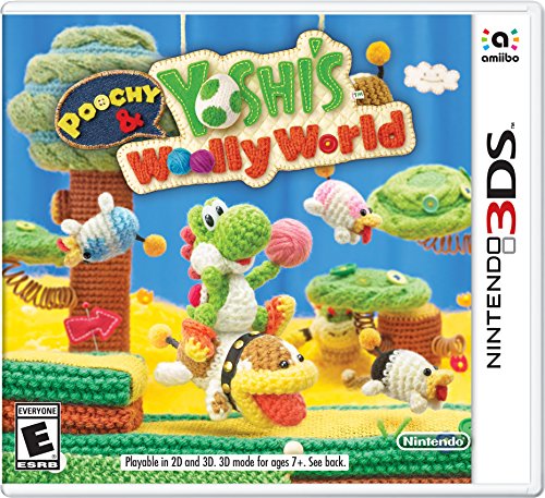 Book Cover Poochy & Yoshi's Wooly World for Nintendo 3DS