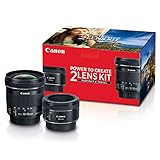 Canon Portrait and Travel Two Lens Kit with 50mm f/1.8 and 10-18mm Lenses