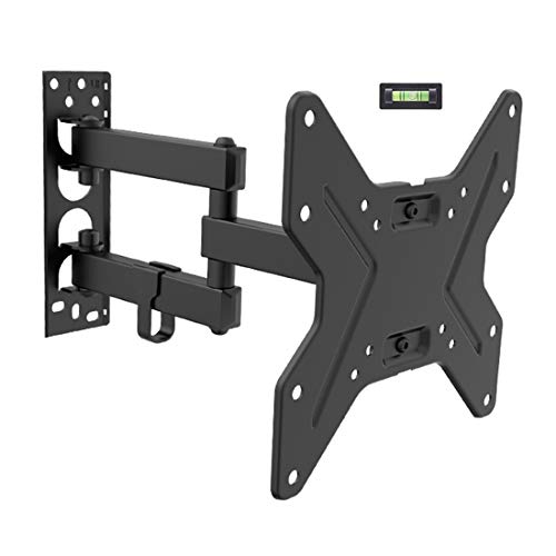 Fleximounts 13-42 Inch TV Wall Mount Bracket Full Motion Articulating Arms Swivel and Tilt fit for Max VESA 200x200mm TV LED LCD Plasma Flat Screen