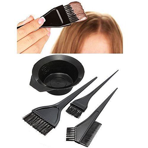 ASD Global Ensemble pour coloration de cheveux avec pinceaux et bol