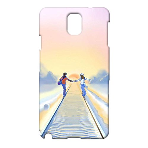 Love Mobile Cover Samsung Galaxy Note 3 N9005 Skin Case Cartoon Green Pattern Hard 3D Phone Case for Samsung Galaxy Note 3 N9005