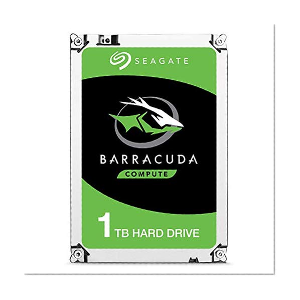Seagate BarraCuda Internal Hard Drive 1TB SATA 6Gb/s 64MB Cache 3.5-Inch (ST1000DM010)