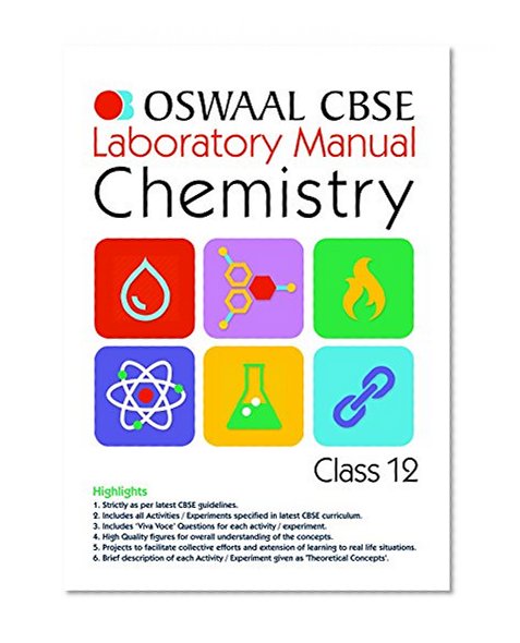 Oswaal CBSE Laboratory Manual For Class 12 Chemistry