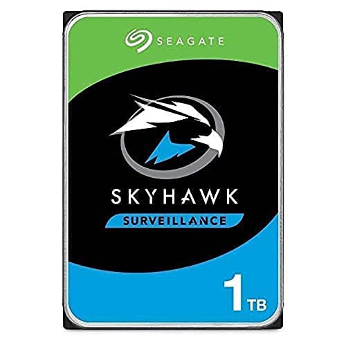Seagate SkyHawk 1TB Surveillance Hard Drive - Sata 6Gb/s 64MB Cache 3.5-Inch Internal Drive (ST1000VX005)