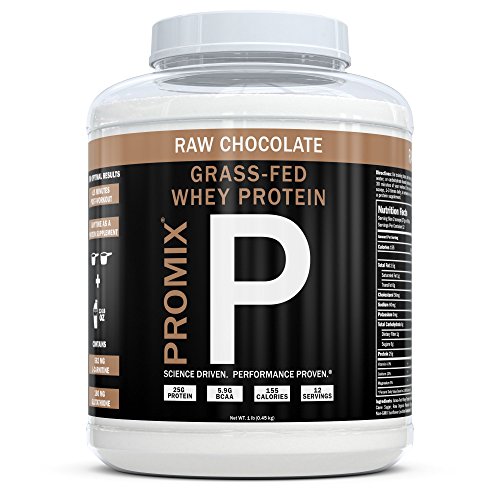 Book Cover ProMix Nutrition Container of Chocolate Grass-Fed Whey Protein, 1 Pound