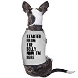 LeeRa Started From The Belly Now I'm Here Dog Coats