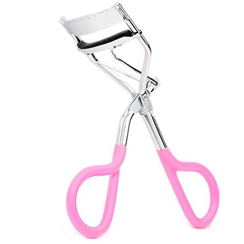 Women Eye Lash Curler Lady Wonderful Pro Handle Eye Lashes Curling Beauty Tools Pink