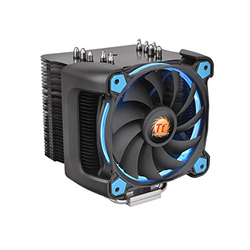 Thermaltake CL-P021-CA12BU-A Ring Silent 12 Pro CPU Cooler and Fan - Blue
