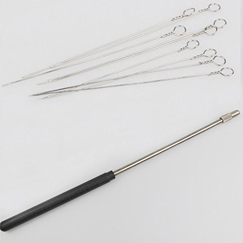 Reusable Inoculating Loop Nichrome Tip for Bacterial Tissue Culture Inoculation Needle 10 uL Tip