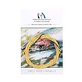 Maxcatch Tenkara Tapered Fly Fishing Line Braided Furled Line 12/13ft (Gold, 12ft)