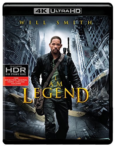 Book Cover I Am Legend (4K Ultra HD) [Blu-ray]