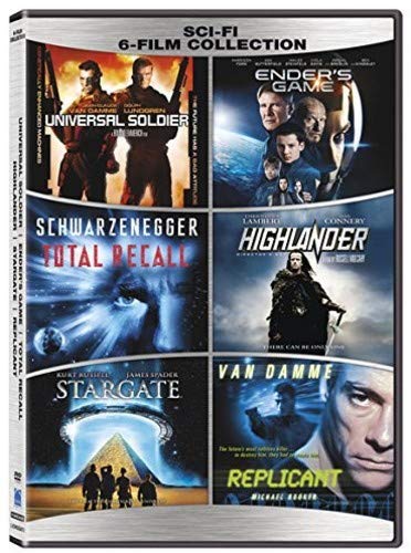 Book Cover Sci-Fi 6-Film Collection [DVD]