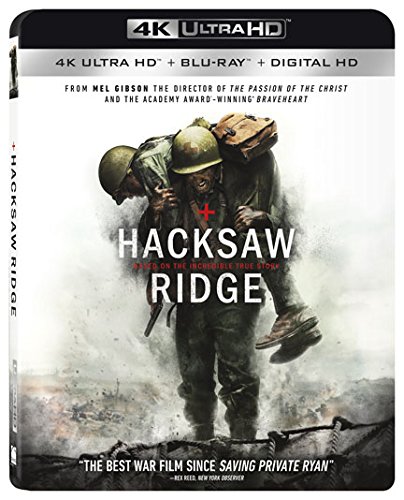Book Cover Hacksaw Ridge 4K Ultra HD [Blu-ray + Digital HD]
