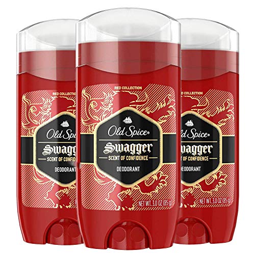 Book Cover Old Spice Aluminum Free Deodorant for Men Red Zone Collection, Swagger, Lime & Cedarwood Scent, 3 Oz (Pack of 3)