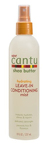 Book Cover Cantu Shea Butter Hydrating Leave in Conditioning Mist, 8 Fluid Ounce