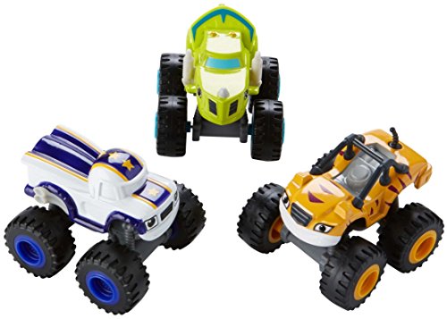 Book Cover Fisher-Price Nickelodeon Blaze & the Monster Machines, 3 Pack Die-Cast Pack #2