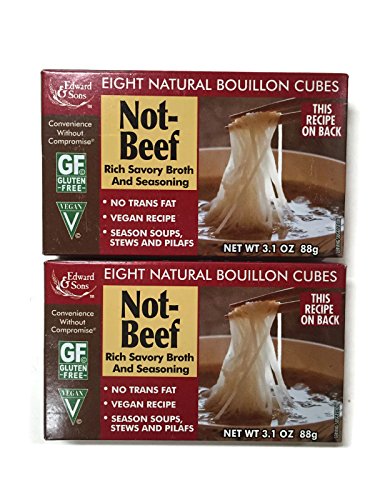 Book Cover Not-Beef Edward & Sons Bouillon Cubes (Set of 2)