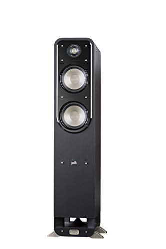 Polk Audio Signature Series S55 Floor Standing Speaker â€“ (2) 6.5â€ Drivers, Stylish Looks, Big Sound, Bi-Wire & Bi-Amp, Detachable Magnetic Grille (Discontinued by Manufacturer)