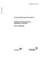 AS/NZS 4014.2:2016 Domestic solid fuel burning appliances - Test fuels - Softwood
