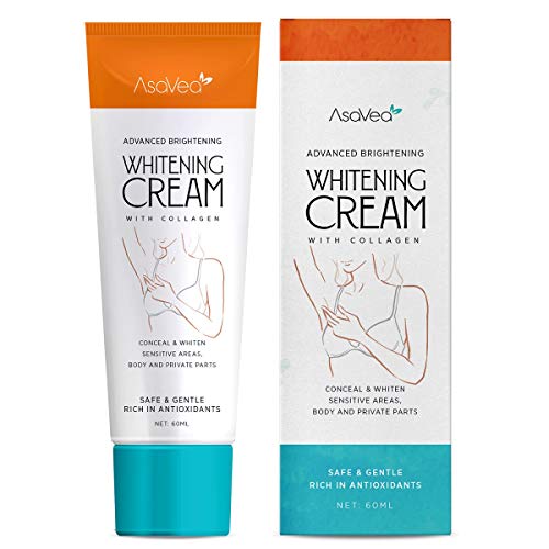 Underarm Whitening Cream,Lightening Cream Effective for Lightening & Brightening Armpit, Knees, Elbows, Sensitive & Private Areas, Whitens, Nourishes, Repairs & Restores Skin (60 ML)