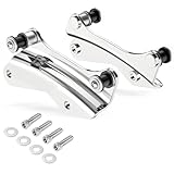 Amazicha Chrome 4 Point Docking Hardware Kit Compatible for Harley Touring Street Glide, Electra Glide, Road King, Road Glide 2014-2023