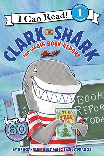 Book Cover Clark the Shark and the Big Book Report
